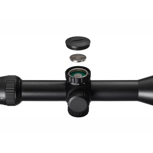 Прицел Gaut Quartz 4-12x50AO, сетка 2 (Mil-Dot), подсветка арт.: Q41250AO-2 [GAUT]